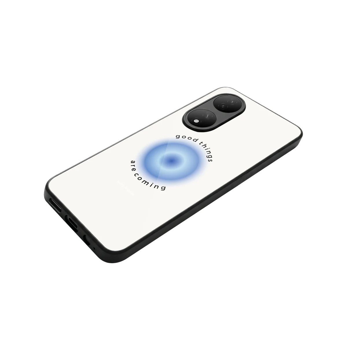 Good Things Are Coming stylish phone case for Vivo-y100 | glossy glass and slim fit