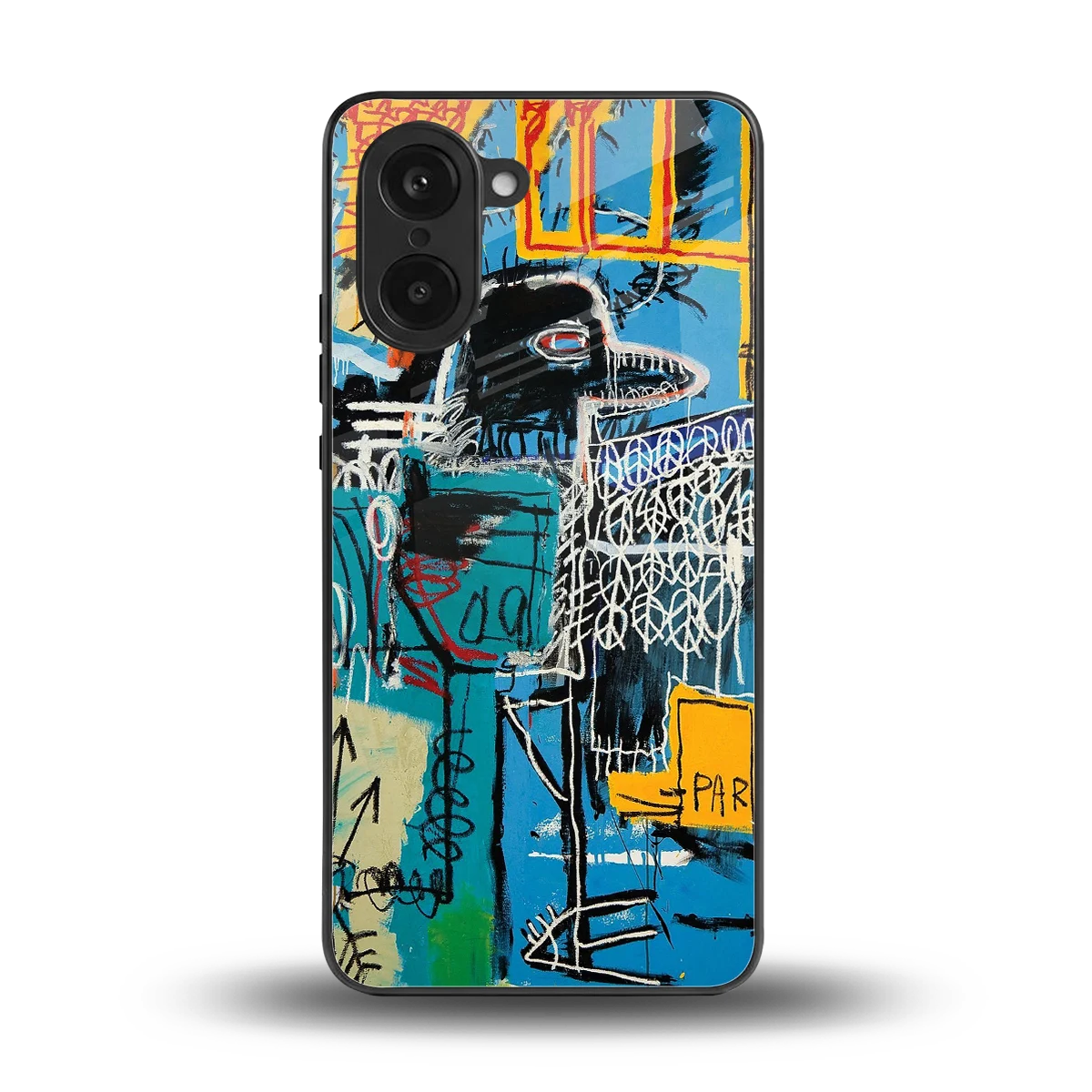Graffiti Glow back phone cover | glass case for oneplus nord ce5 5g