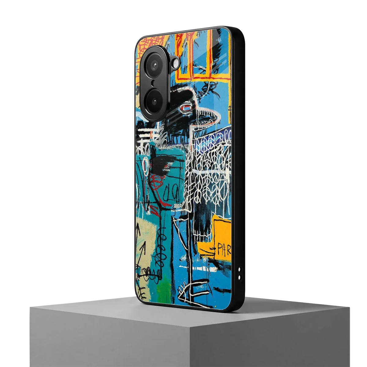 Graffiti Glow oneplus nord ce5 5g mobile cover | shockproof glass phone case