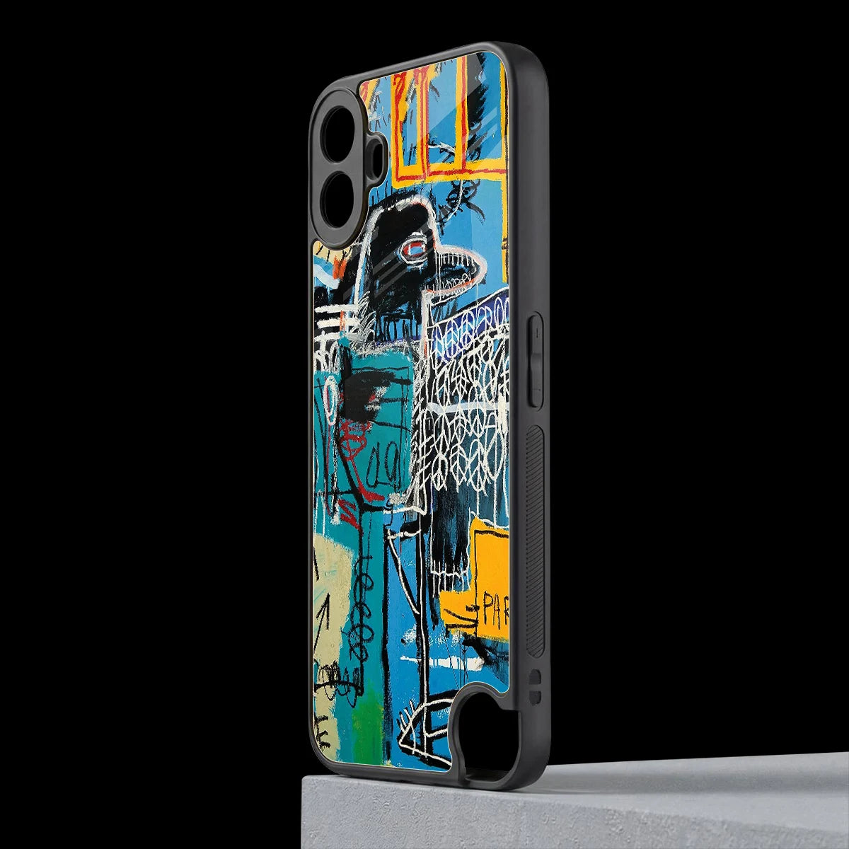 Graffiti Glow cmf nothing phone 1 mobile cover | shockproof glass phone case