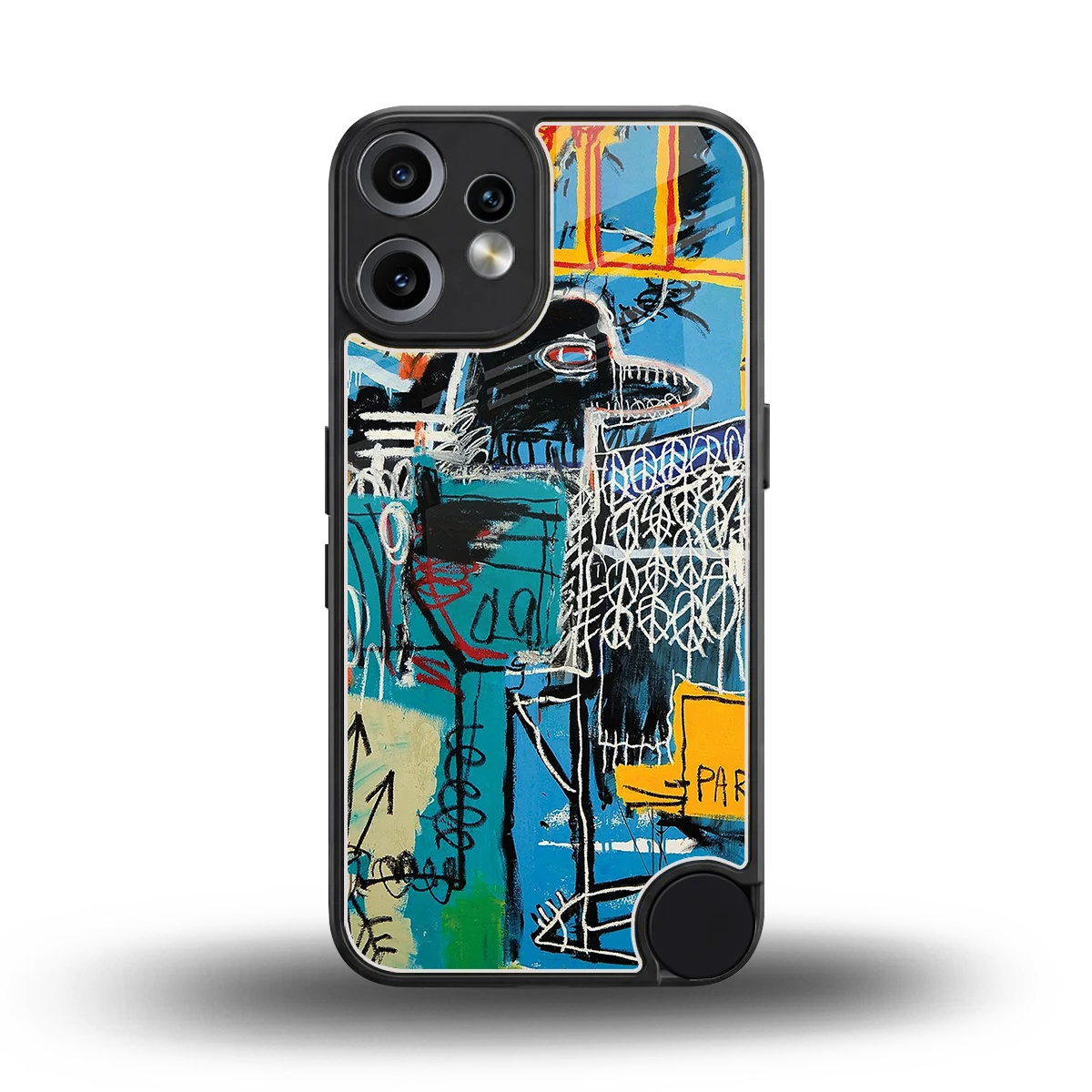 Graffiti Glow back phone cover | glass case for cmf nothing phone 2 pro