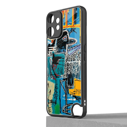 Graffiti Glow cmf nothing phone 2 pro mobile cover | shockproof glass phone case