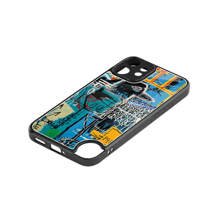 Graffiti Glow stylish phone case for cmf nothing phone 2 pro | glossy glass and slim fit