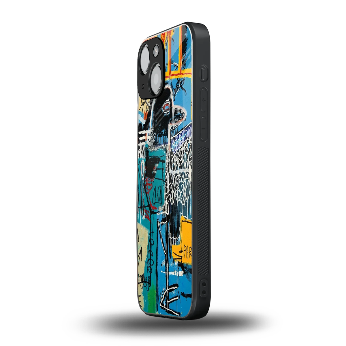 Graffiti Glow iphone 12 mini mobile cover | shockproof glass phone case