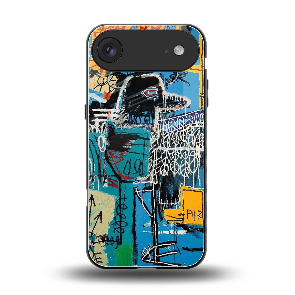 Graffiti Glow back phone cover | glass case for iphone air