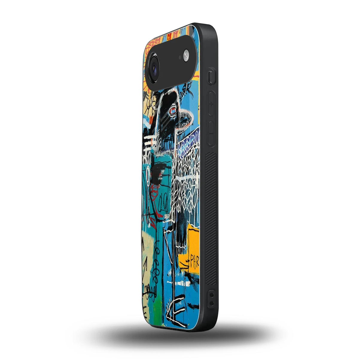 Graffiti Glow iphone air mobile cover | shockproof glass phone case