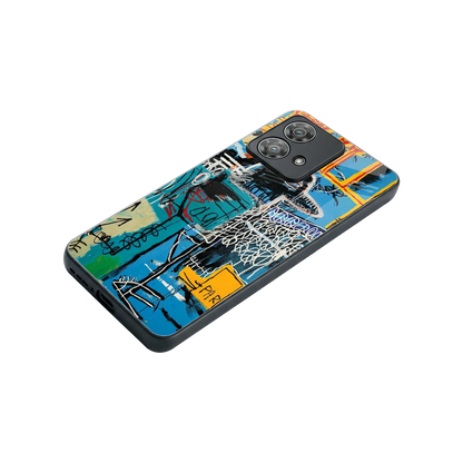 Graffiti Glow stylish phone case for motorola edge 40 neo 5g | glossy glass and slim fit
