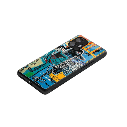 Graffiti Glow stylish phone case for nothing phone 2 | glossy glass and slim fit