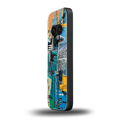 Graffiti Glow nothing phone 2a mobile cover | shockproof glass phone case
