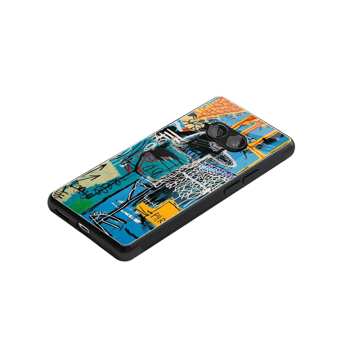 Graffiti Glow stylish phone case for nothing phone 2a | glossy glass and slim fit