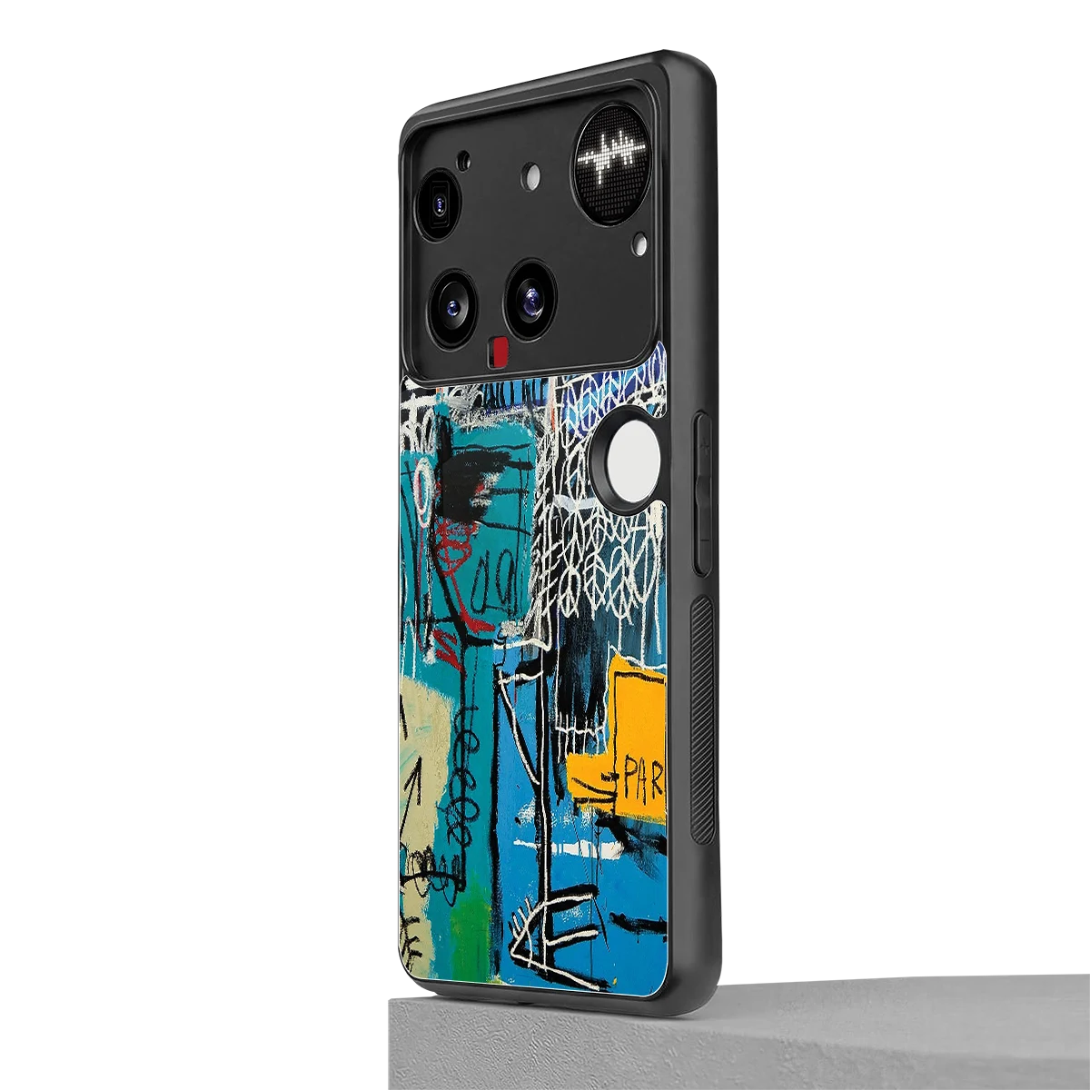 Graffiti Glow nothing phone 3 mobile cover | shockproof glass phone case