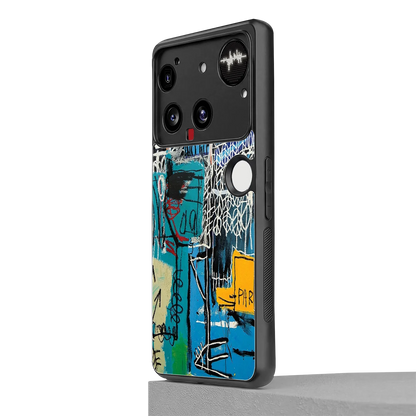 Graffiti Glow nothing phone 3 mobile cover | shockproof glass phone case