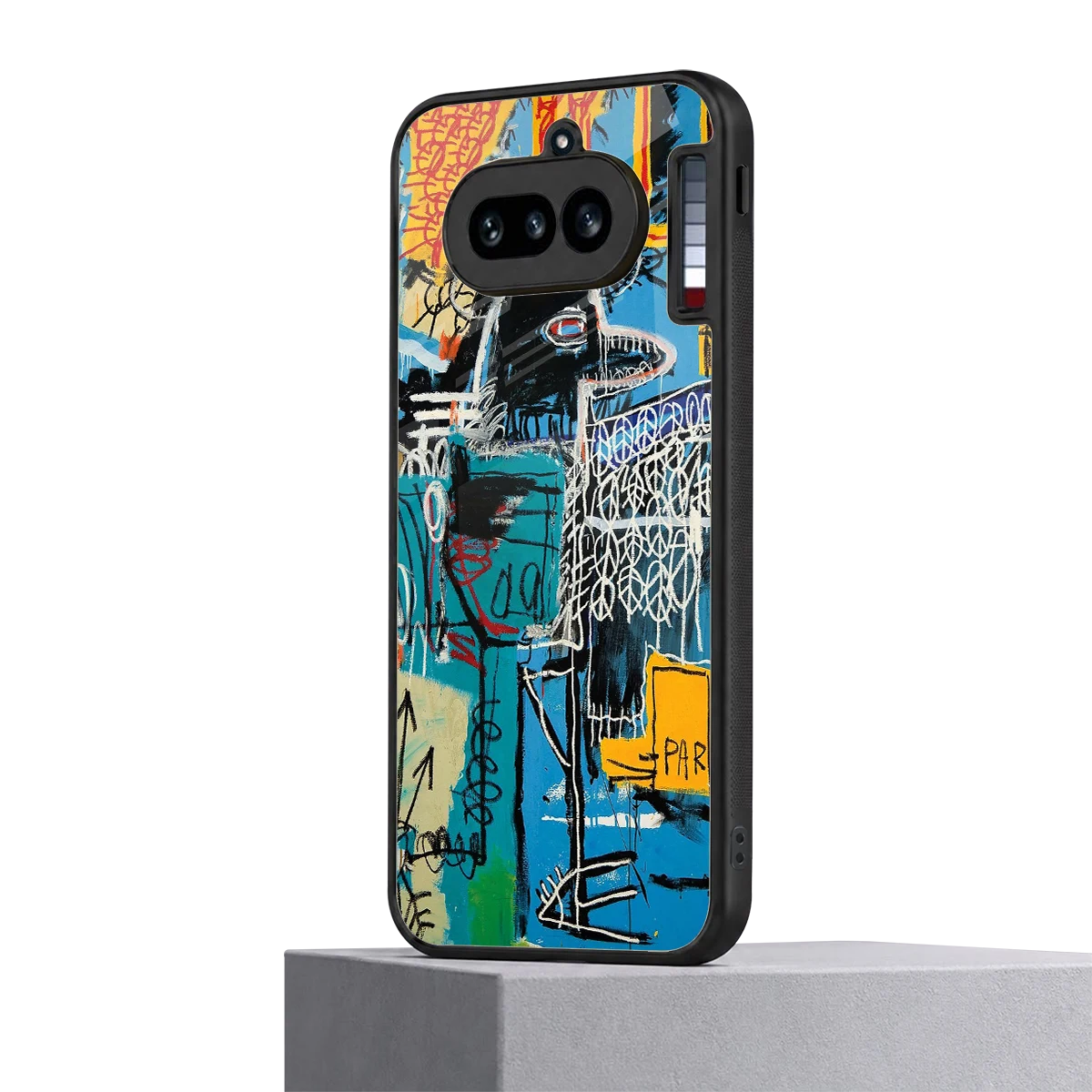 Graffiti Glow nothing phone 4a mobile cover | shockproof glass phone case