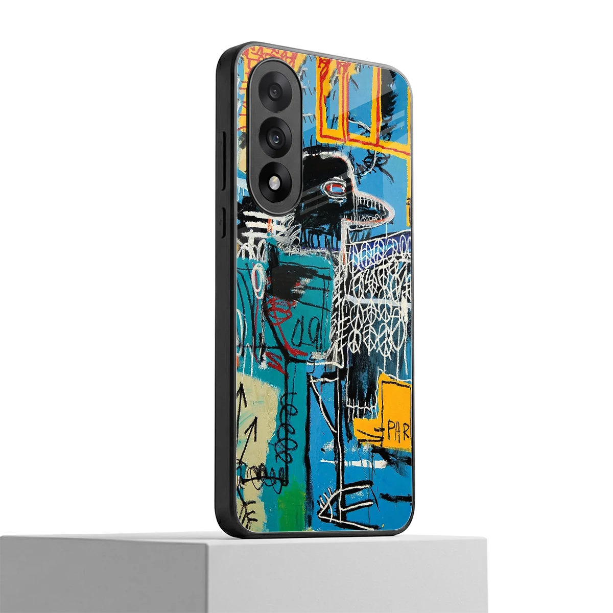 Graffiti Glow oneplus nord 5 mobile cover | shockproof glass phone case