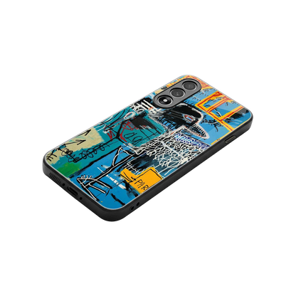 Graffiti Glow stylish phone case for oneplus nord 5 | glossy glass and slim fit