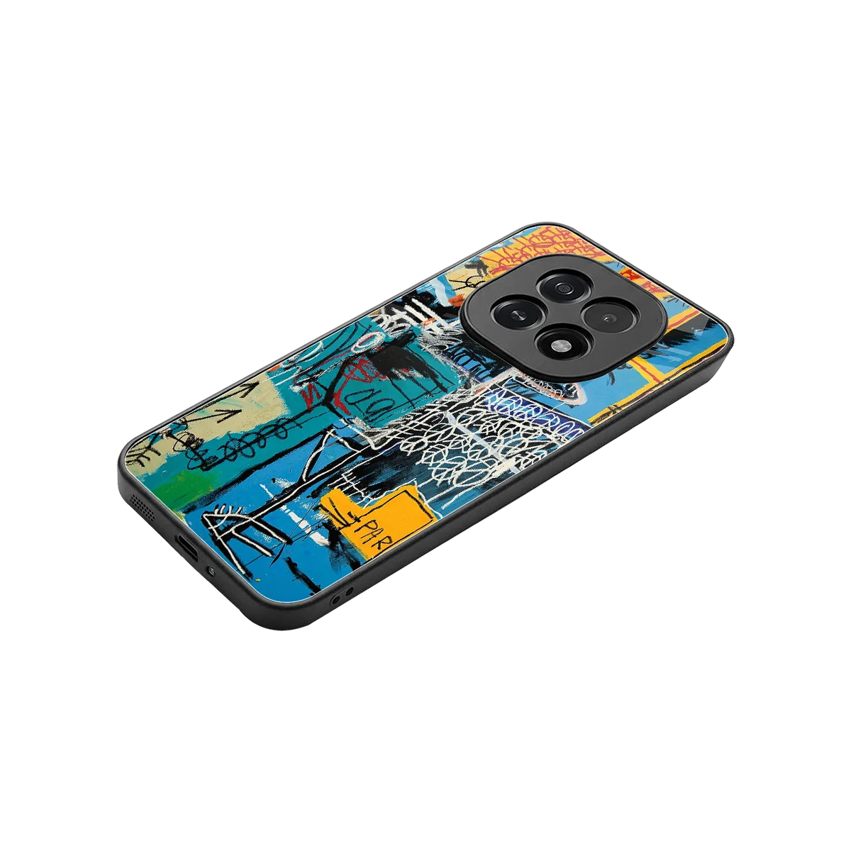 Graffiti Glow stylish phone case for oppo f29 5g | glossy glass and slim fit