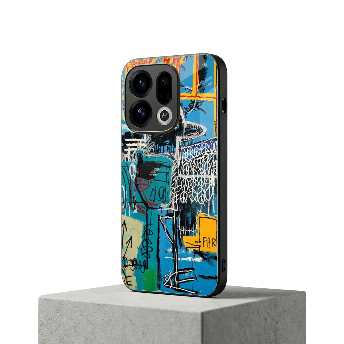 Graffiti Glow oppo find x9 mobile cover | shockproof glass phone case