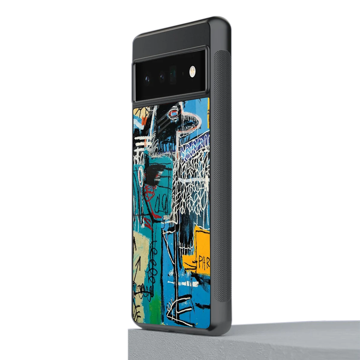 Graffiti Glow stylish phone case for google pixel 6 pro | glossy glass and slim fit