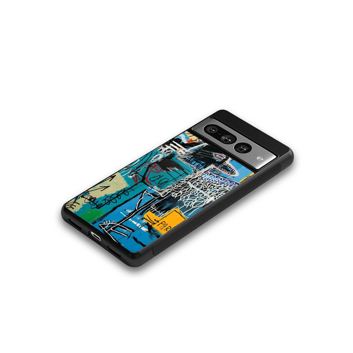 Graffiti Glow google pixel 7 pro mobile cover | shockproof glass phone case