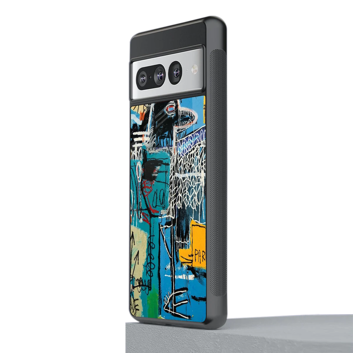 Graffiti Glow stylish phone case for google pixel 7 pro | glossy glass and slim fit