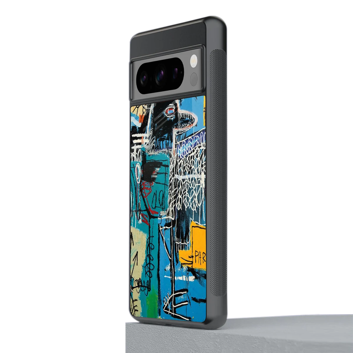 Graffiti Glow stylish phone case for google pixel 8 pro | glossy glass and slim fit