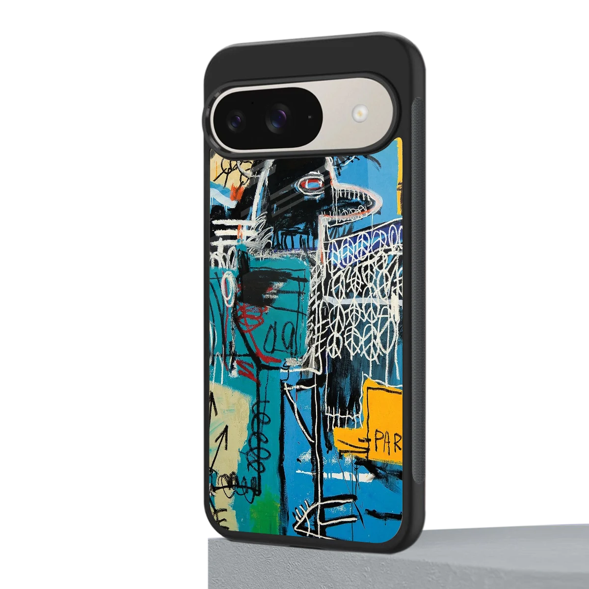 Graffiti Glow google pixel 9 mobile cover | shockproof glass phone case