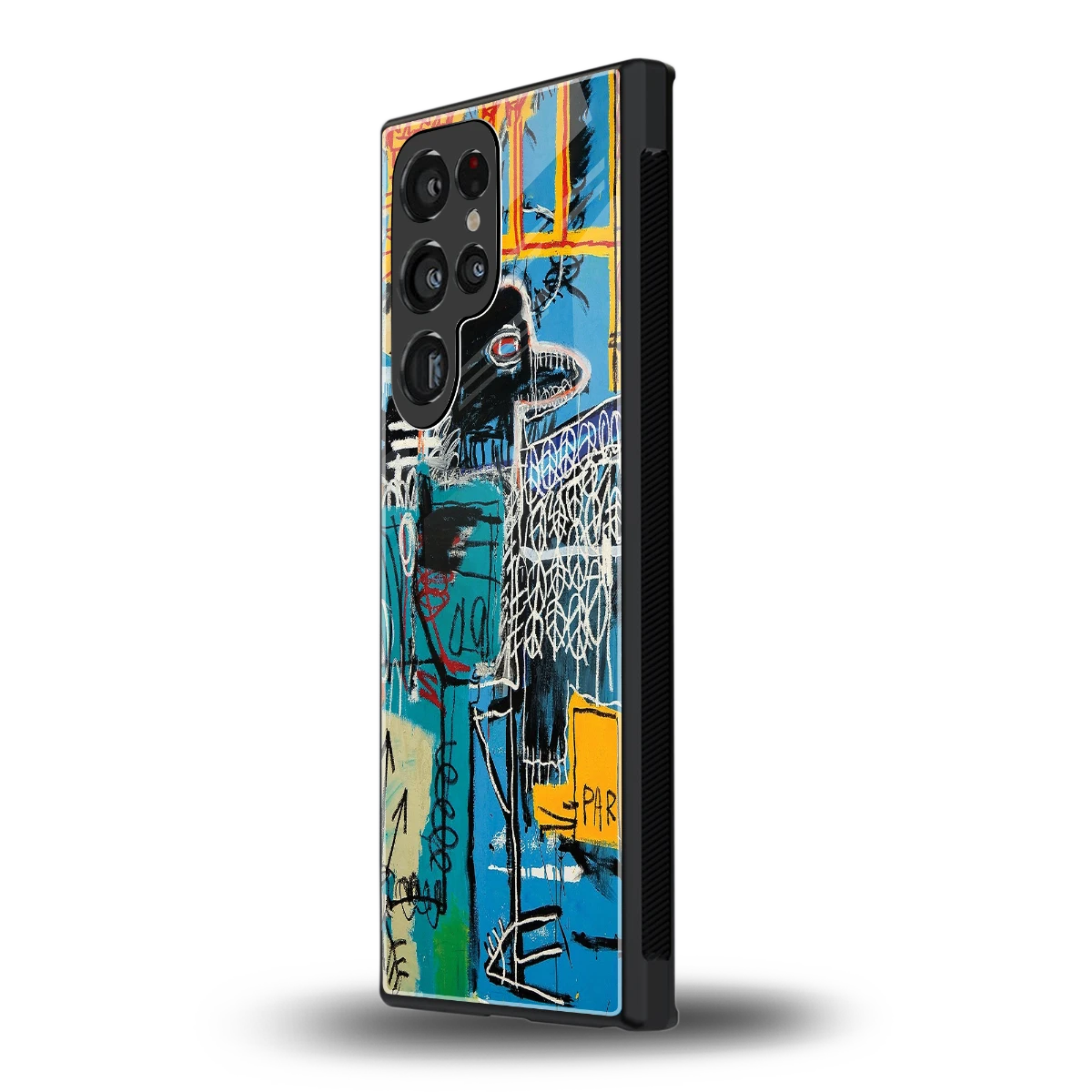 Graffiti Glow samsung galaxy s24 ultra mobile cover | shockproof glass phone case