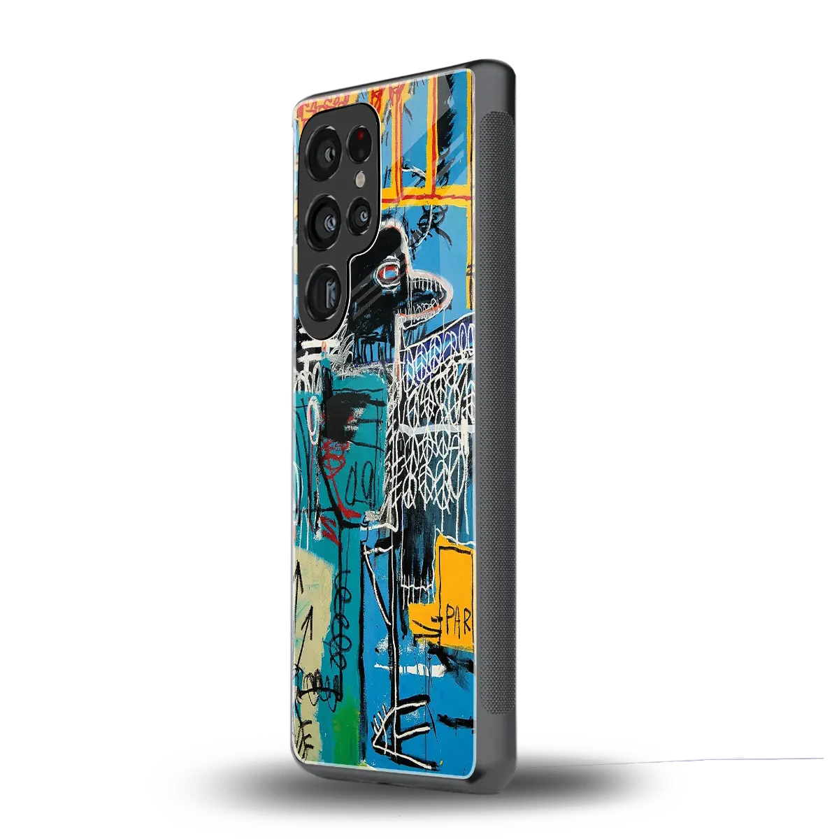Graffiti Glow samsung galaxy s25 ultra mobile cover | shockproof glass phone case