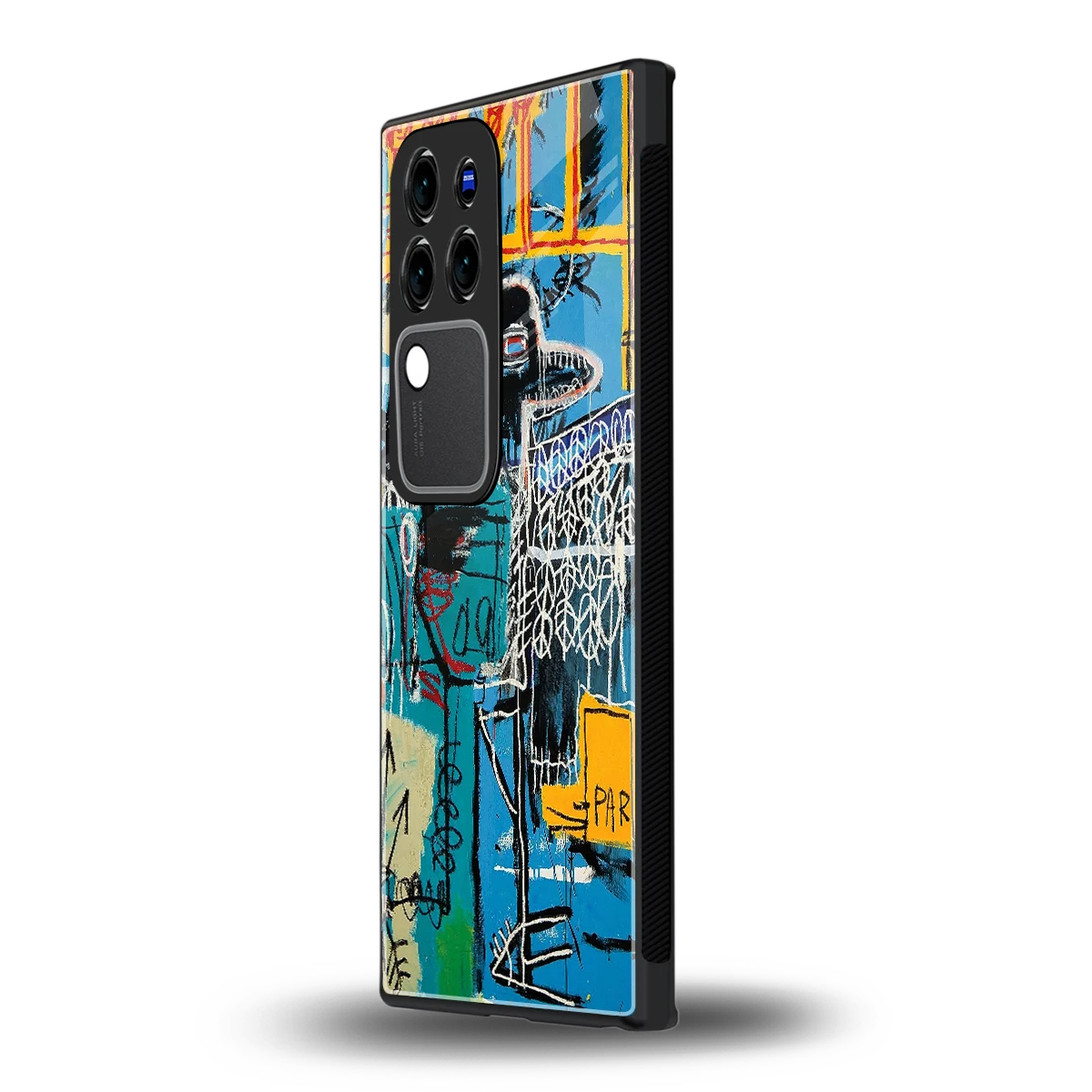 Graffiti Glowvivo v30 pro mobile cover | shockproof glass phone case