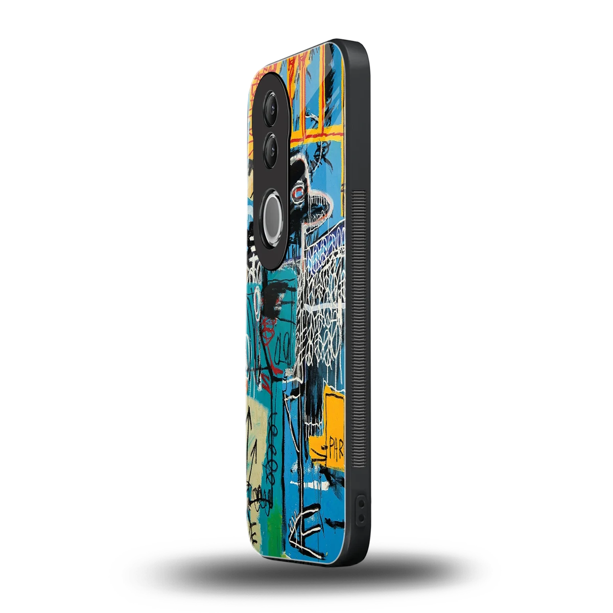 Graffiti Glow vivo v50 mobile cover | shockproof glass phone case