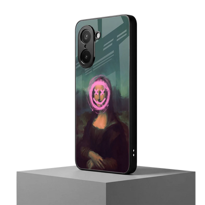 Graffiti Lisa oneplus nord ce5 5g mobile cover | shockproof glass phone case