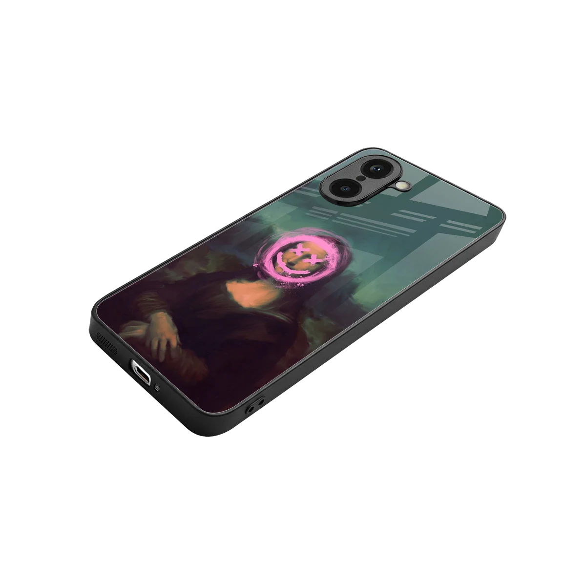 Graffiti Lisa stylish phone case for oneplus nord ce5 5g | glossy glass and slim fit