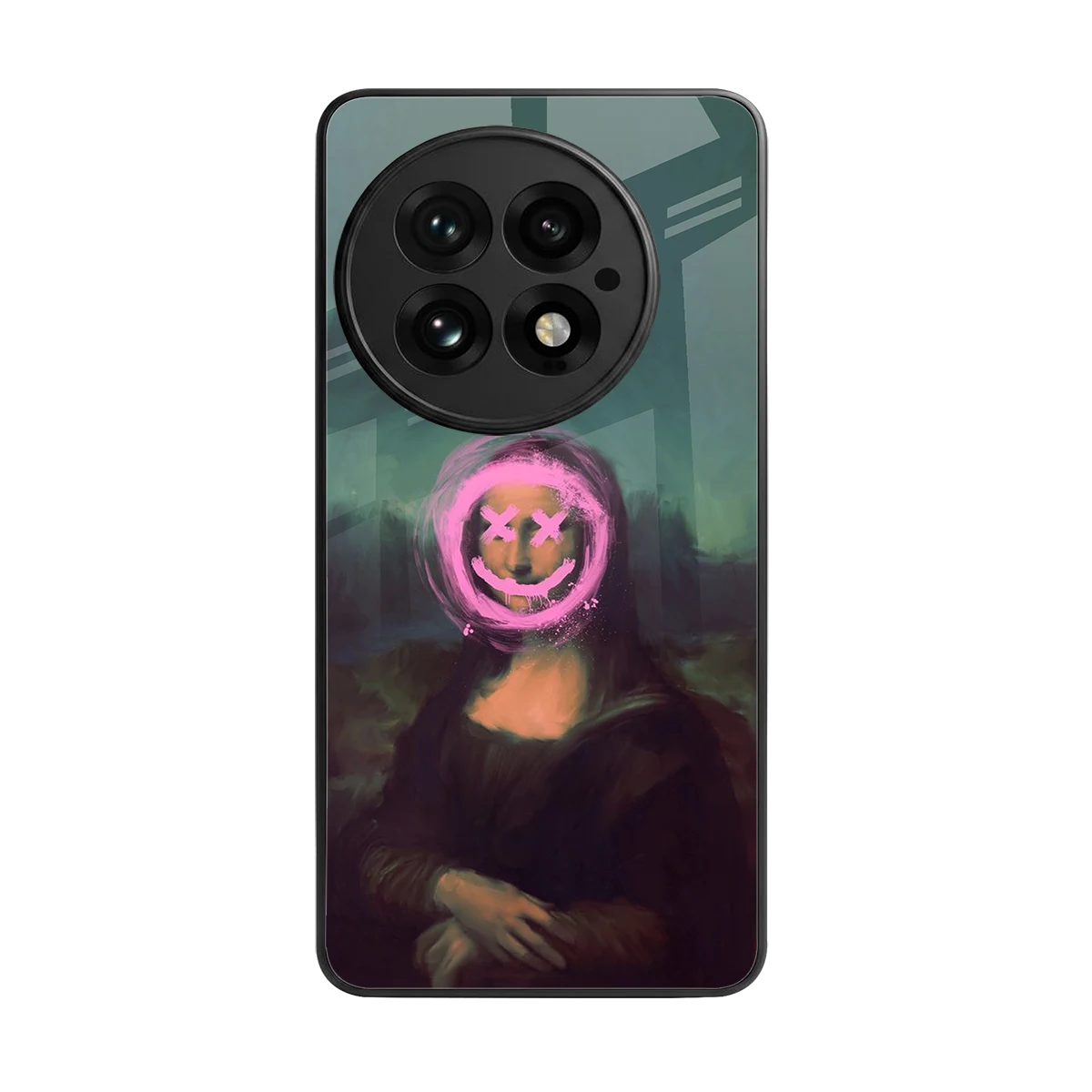 Graffiti Lisa back phone cover | glass case for oneplus 13