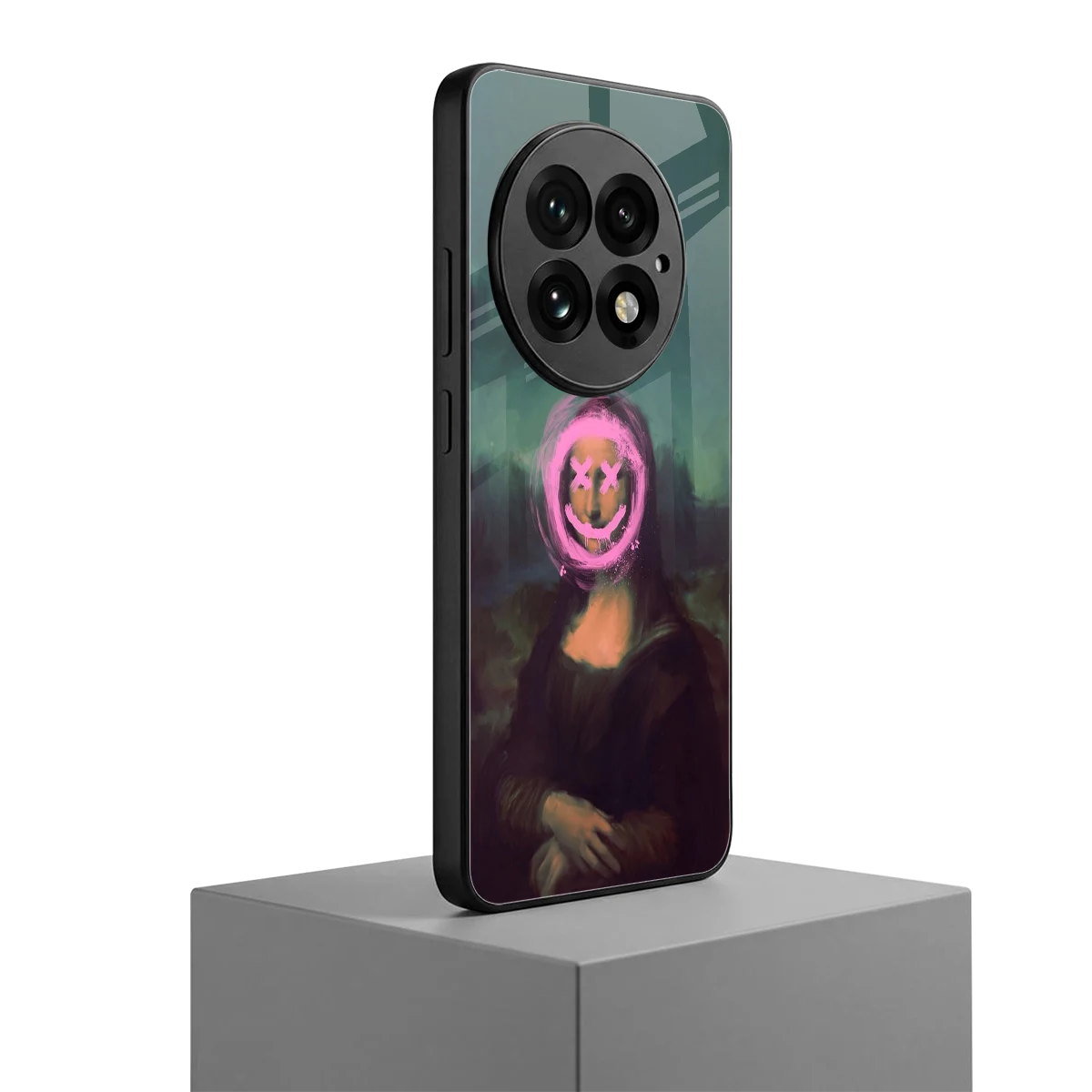 Graffiti Lisa oneplus 13 mobile cover | shockproof glass phone case