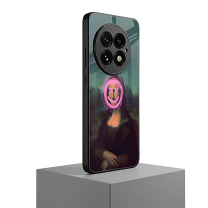Graffiti Lisa oneplus 13 mobile cover | shockproof glass phone case
