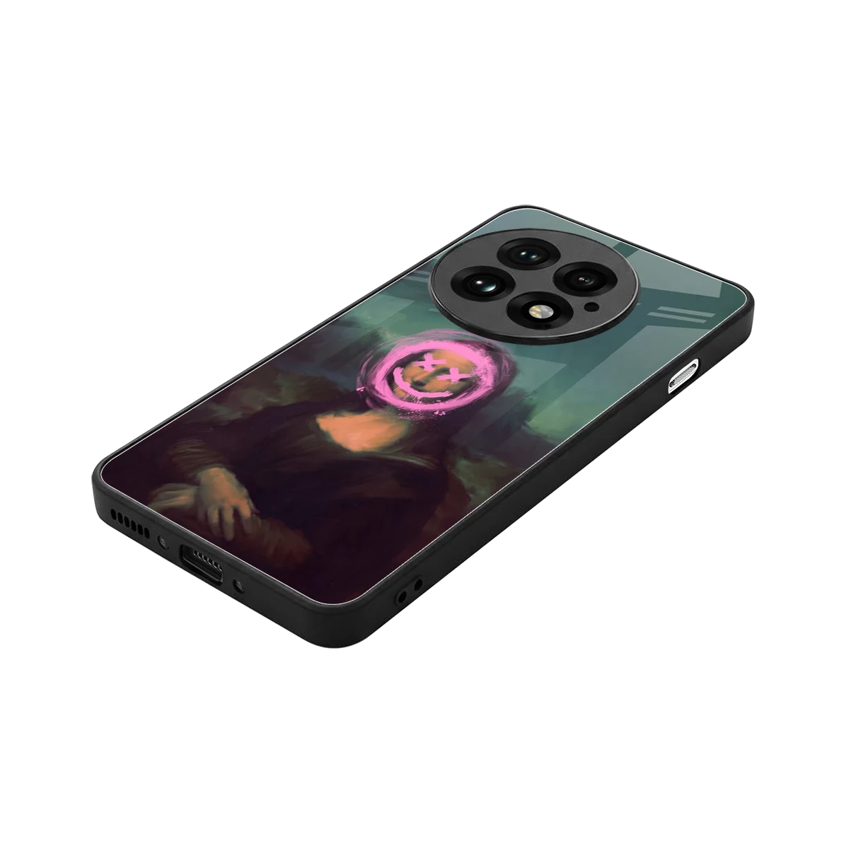 Graffiti Lisa stylish phone case for oneplus 13 | glossy glass and slim fit