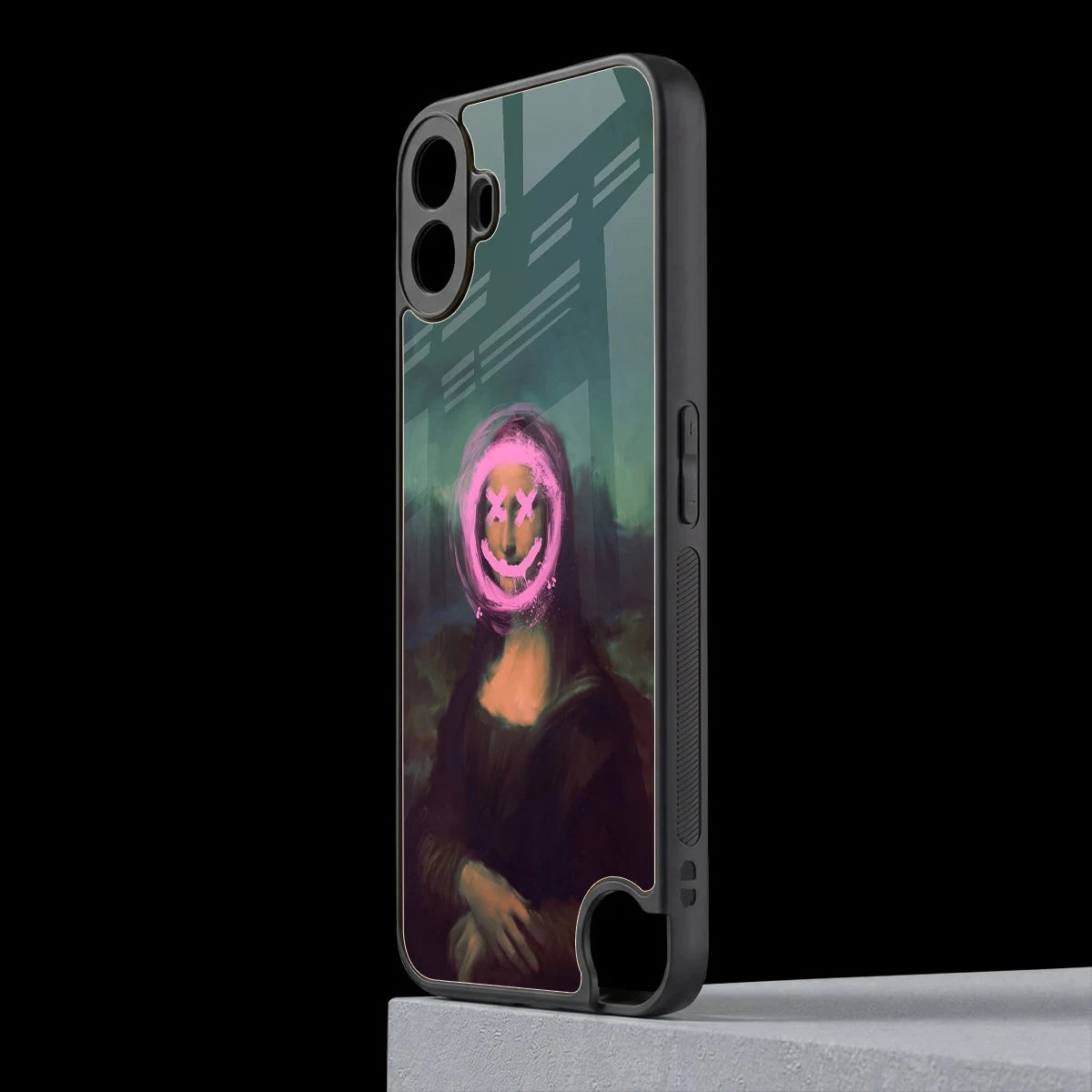 Graffiti Lisa cmf nothing phone 1 mobile cover | shockproof glass phone case