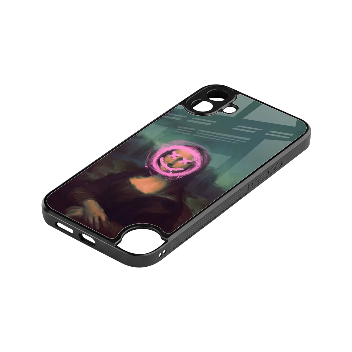 Graffiti Lisa stylish phone case for cmf nothing phone 1 | glossy glass and slim fit