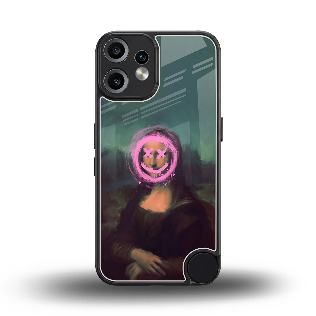 Graffiti Lisa back phone cover | glass case for cmf nothing phone 2 pro