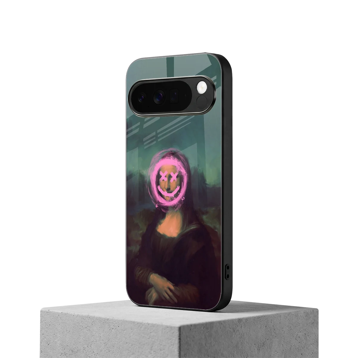 Graffiti Lisa google pixel 10 pro xl mobile cover | shockproof glass phone case
