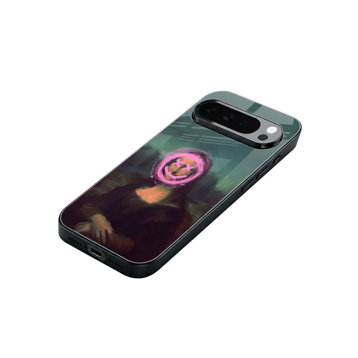 Graffiti Lisa stylish phone case for google pixel 10 pro xl | glossy glass and slim fit