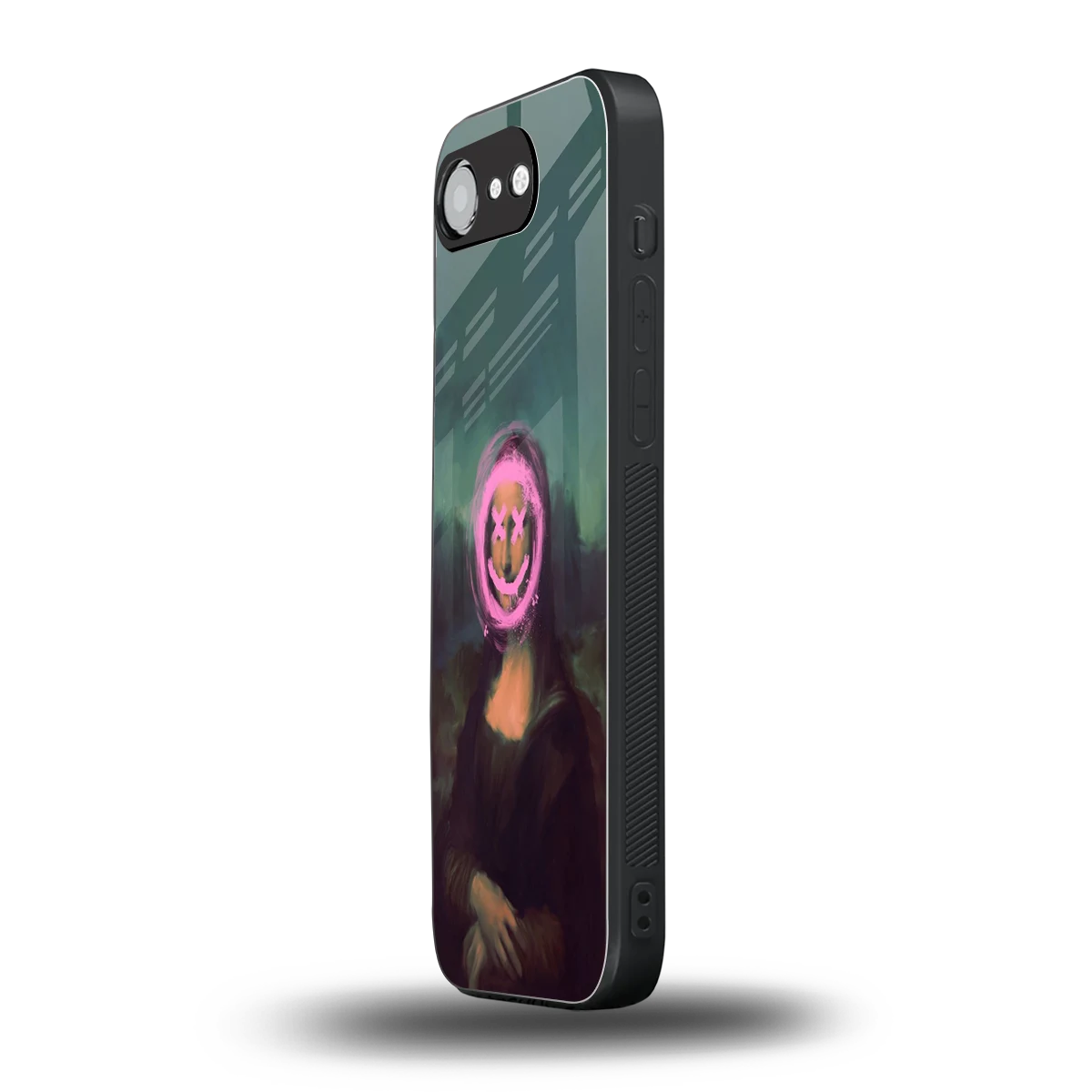 Graffiti Lisa iphone 17e mobile cover | shockproof glass phone case