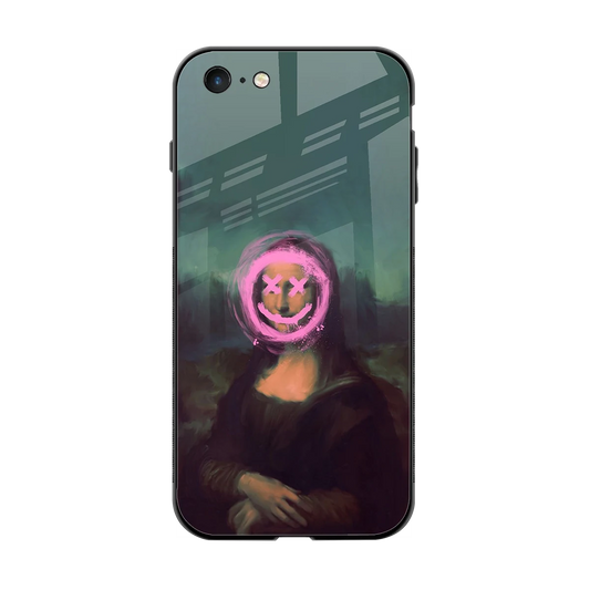 Graffiti Lisa back phone cover | glass case for iphone 6s