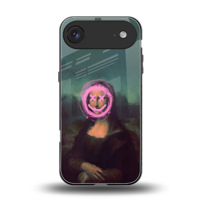 Graffiti Lisa back phone cover | glass case for iphone air