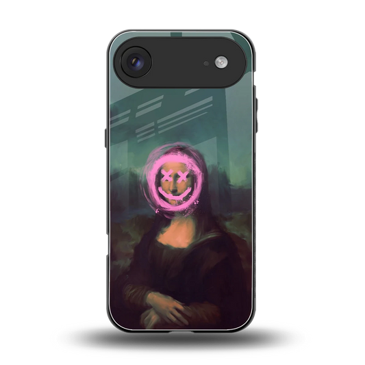 Graffiti Lisa back phone cover | glass case for iphone air