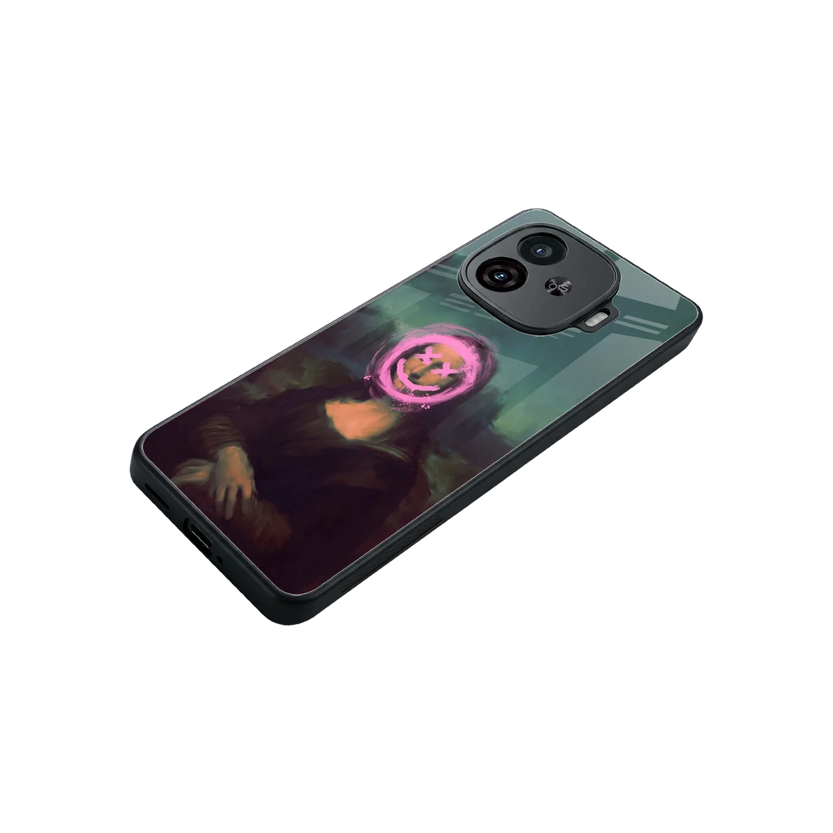 Graffiti Lisa stylish phone case for iqoo neo 10r 5g | glossy glass and slim fit
