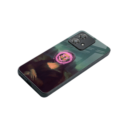 Graffiti Lisa stylish phone case for motorola edge 40 neo 5g | glossy glass and slim fit