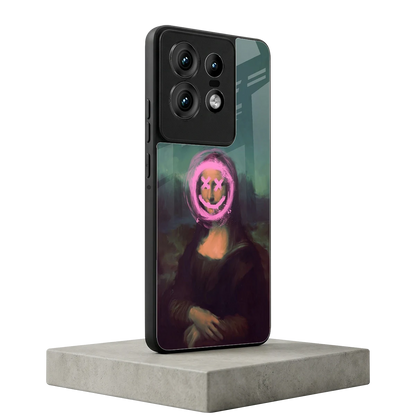 Graffiti Lisa motorola edge 50 pro mobile cover | shockproof glass phone case