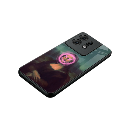 Graffiti Lisa stylish phone case for motorola edge 50 pro | glossy glass and slim fit