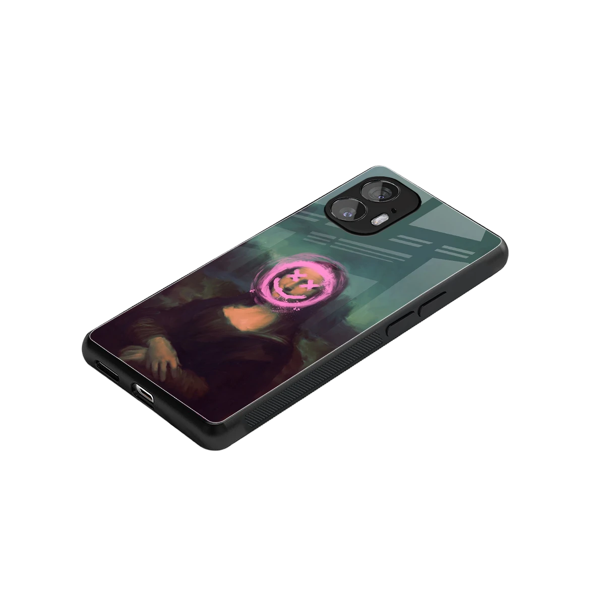 Graffiti Lisa stylish phone case for nothing phone 2 | glossy glass and slim fit